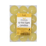Citronella Tea Light Candles - Pack of 12's